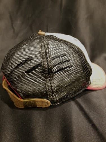 Vintage True Religion Distressed Embroidered Horseshoe Cap Adjustable Leather - Thumbnail 4