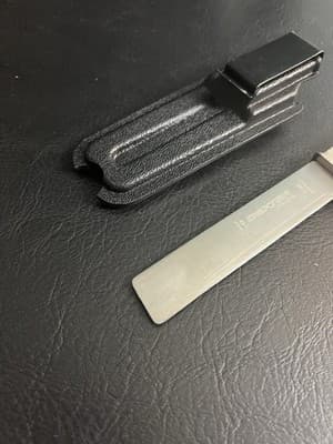 Dexter USA Square 5” Vegetable Produce Prep Finger Guard Paring Knife + Sheathe - Thumbnail 2
