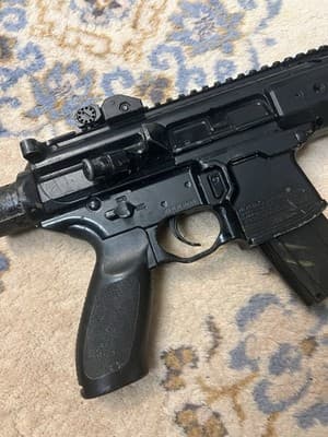 SIG Sauer MCX Air Rifle Pellet Gun Co2 Metal Japan For Parts Untested - Thumbnail 7