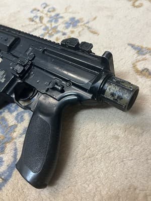 SIG Sauer MCX Air Rifle Pellet Gun Co2 Metal Japan For Parts Untested - Thumbnail 4