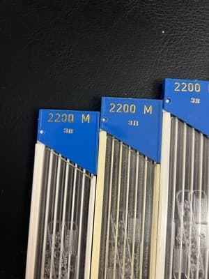 30 Vtg Leads Koh-i-Noor 2200 M 3B L&C Hardtmuth 5 Packs Of 6 USA Pencil Lead Lot - Thumbnail 2