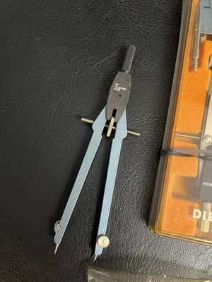 Vtg Lot Drafting Tools Drawing 5 Compass Germany C-thru DI-26 Dietzgen Pickett - Thumbnail 14
