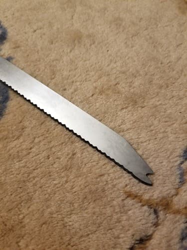 Vtg Regent Sheffield Stainless Steel Knife The Miracle Worker England Starburst - Thumbnail 8
