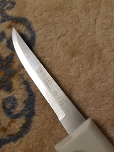 Russell International 7603 5 1/2" Boning Knife NSF Rated White Handle - Thumbnail 3