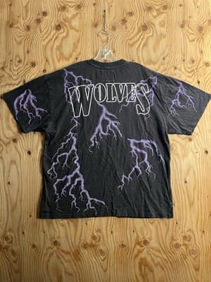 Darc Sport Wolves Club Bury Me in Darc Woman Weights Workout Lightening Tee - Thumbnail 5