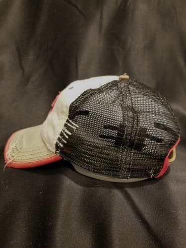 Vintage True Religion Distressed Embroidered Horseshoe Cap Adjustable Leather - Thumbnail 2
