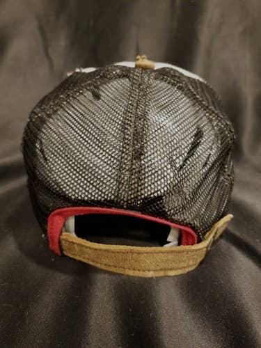 Vintage True Religion Distressed Embroidered Horseshoe Cap Adjustable Leather - Thumbnail 3