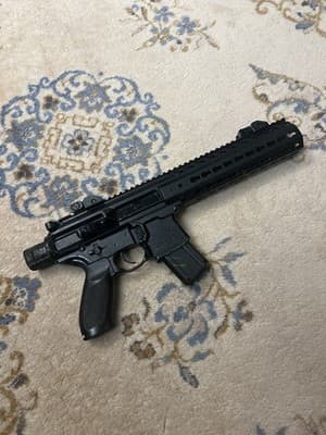 SIG Sauer MCX Air Rifle Pellet Gun Co2 Metal Japan For Parts Untested - Thumbnail 6