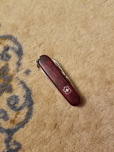 Victorinox Swiss Army Knife Multi Tool Economy Red Translucent! 7 Pc Wine Opener - Thumbnail 15