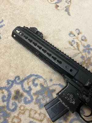 SIG Sauer MCX Air Rifle Pellet Gun Co2 Metal Japan For Parts Untested - Thumbnail 13