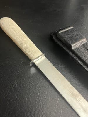 Dexter USA Square 5” Vegetable Produce Prep Finger Guard Paring Knife + Sheathe - Thumbnail 8