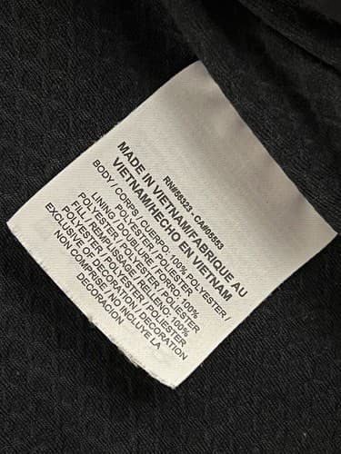 Nike Womens M Aeroloft Therma Golf Vest Black Full Zip Gilet Running 930236-010 - Thumbnail 6