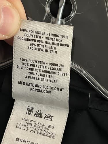 PATAGONIA Down With It Jacket Hooded WOMENS M Black Puffer Square Quilted #28490 - Thumbnail 5