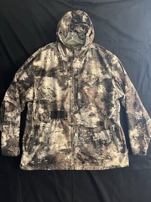 Cabelas Goretex Mens 3XL Parka O2 Octane Jacket Classic Fit Camo Rain XXXL - Image 1