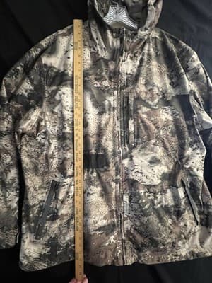 Cabelas Goretex Mens 3XL Parka O2 Octane Jacket Classic Fit Camo Rain XXXL - Thumbnail 8