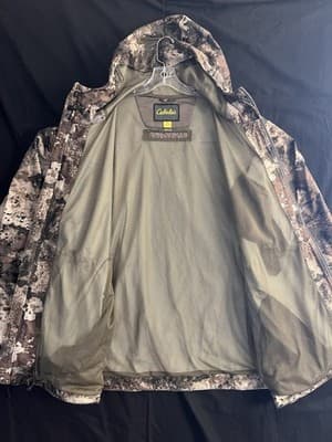 Cabelas Goretex Mens 3XL Parka O2 Octane Jacket Classic Fit Camo Rain XXXL - Thumbnail 11