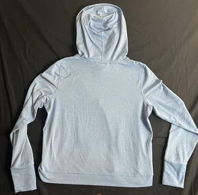 Vuori Halo Essential Hoodie Womens S Blue Dream Knit Pullover VW226 - Thumbnail 10