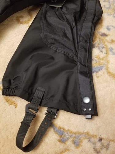 NWT Outdoor Research Helium Gaiters Mens S Black Lightweight Waterproof Pertex - Thumbnail 6