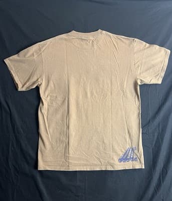 VTG Stussy Train Yard Tee Graphic T-Shirt Brown Mens L Short Sleeve Rare Crew - Thumbnail 7