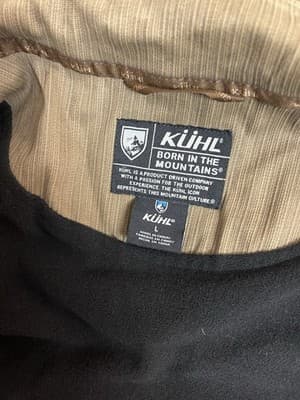 KUHL Burr Vest Mens L Brown Full Zip Outdoor Hiking Pockets 1042 Patina Dye - Thumbnail 8