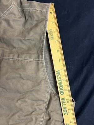 KUHL Burr Vest Mens L Brown Full Zip Outdoor Hiking Pockets 1042 Patina Dye - Thumbnail 6