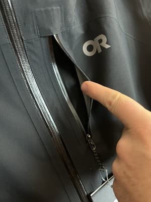 Outdoor Research Freewheel MTB Stretch Rain Jacket Womens L Bike Riding Full Zip - Thumbnail 8