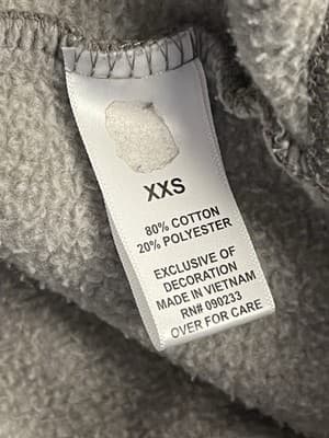 Fear of God Essentials Exclusive Hoodie Tan Brown Mens XXS Sweatshirt Oversized - Thumbnail 10