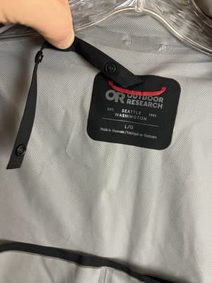 Outdoor Research Freewheel MTB Stretch Rain Jacket Womens L Bike Riding Full Zip - Thumbnail 10