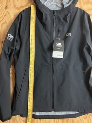 Outdoor Research Freewheel MTB Stretch Rain Jacket Womens L Bike Riding Full Zip - Thumbnail 20