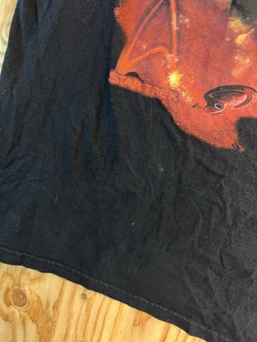Star Trek Captains Tee Vintage 1997 XL Shirt Las Vegas Experience Hilton Picard - Thumbnail 4