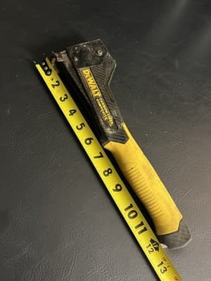 DEWALT DWHT75900 Carbon Fiber Composite Hammer Tacker Roofing Staple Gun Stapler - Thumbnail 16