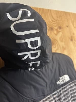 Supreme x The North Face Studded Nuptse Vest Mens M Black Puffer Hoody Jacket - Thumbnail 7