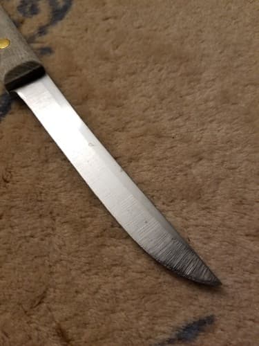 Vtg. Chicago Cutlery 61S 6" Boning American Wood Handle Knife Full Tang - Thumbnail 6