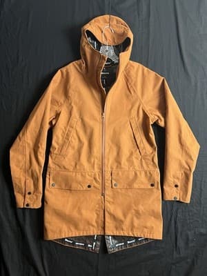 Baro Jacket Mens S The Brockton 3L Sienna Waterproof Drywear Rain Gorp Parka - Image 1