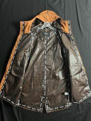 Baro Jacket Mens S The Brockton 3L Sienna Waterproof Drywear Rain Gorp Parka - Thumbnail 9