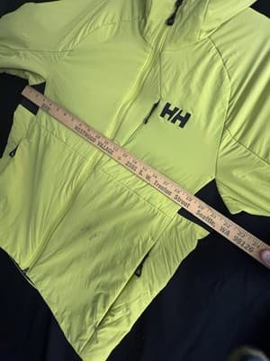 Helly Hansen Mens M Odin Lightweight Stretch Hooded Insulator 2.0 Bright Moss - Thumbnail 8