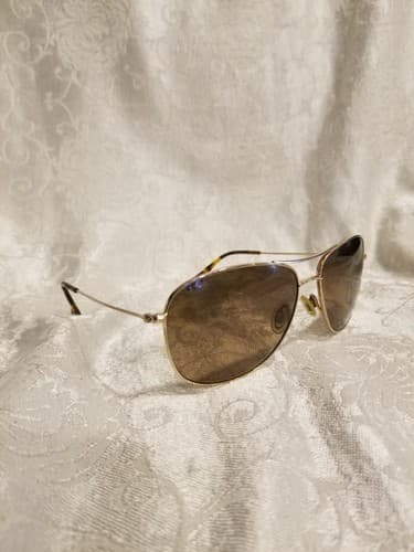 Maui Jim Cliff House MJ 247-16 59/15-137 Gold Titanium Sunglasses FRAME ONLY - Image 1