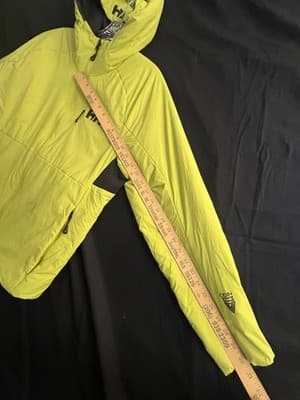 Helly Hansen Mens M Odin Lightweight Stretch Hooded Insulator 2.0 Bright Moss - Thumbnail 9