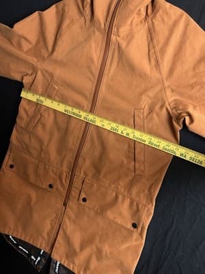 Baro Jacket Mens S The Brockton 3L Sienna Waterproof Drywear Rain Gorp Parka - Thumbnail 5
