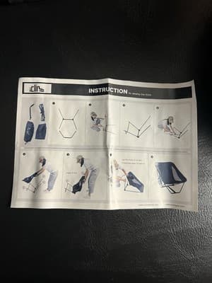 iClimb Low Ultralight Compact Camping Chair w/ Side Pocket and Carry Bag /IC606 - Thumbnail 10