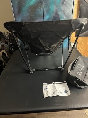 iClimb Low Ultralight Compact Camping Chair w/ Side Pocket and Carry Bag /IC606 - Thumbnail 5