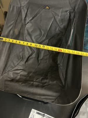 iClimb Low Ultralight Compact Camping Chair w/ Side Pocket and Carry Bag /IC606 - Thumbnail 14