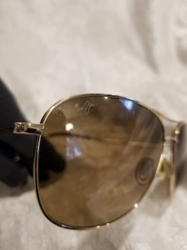 Maui Jim Cliff House MJ 247-16 59/15-137 Gold Titanium Sunglasses FRAME ONLY - Thumbnail 13