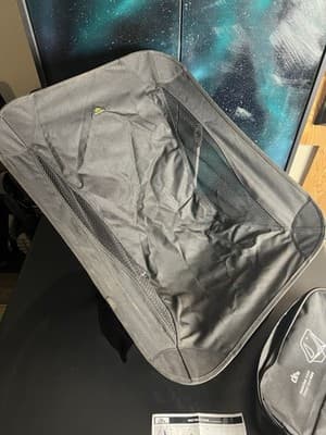 iClimb Low Ultralight Compact Camping Chair w/ Side Pocket and Carry Bag /IC606 - Thumbnail 2