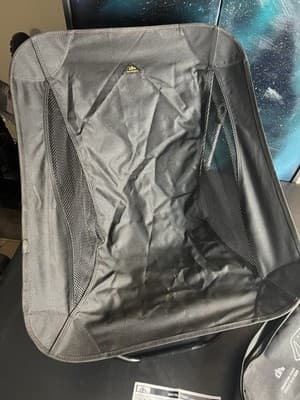 iClimb Low Ultralight Compact Camping Chair w/ Side Pocket and Carry Bag /IC606 - Thumbnail 9