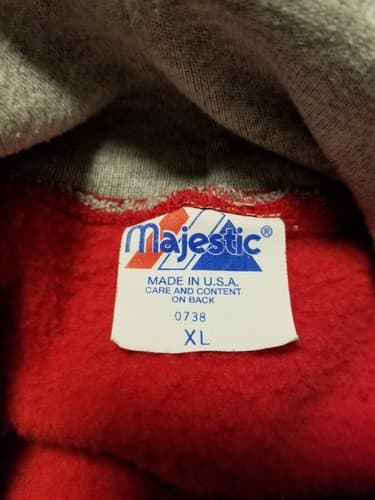 VTG NHL Detroit Red Wings XL Turtleneck Sweatshirt USA Hockey Pullover Sweater - Thumbnail 7
