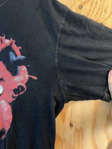 Rare Isolation Born 2 Kill Shirt Gun Red Baby Mens L Hate Suffer Black Short - Thumbnail 4