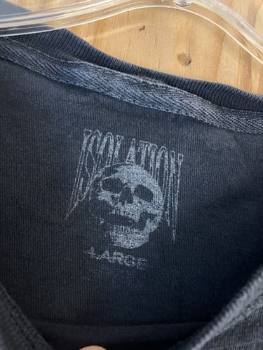 Rare Isolation Born 2 Kill Shirt Gun Red Baby Mens L Hate Suffer Black Short - Thumbnail 6