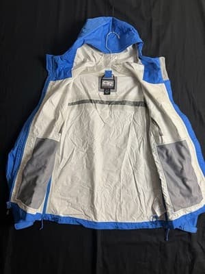 Outdoor Research Panorama Waterproof Shell Hoodie Hoody Jacket Blue Womens XS - Thumbnail 7