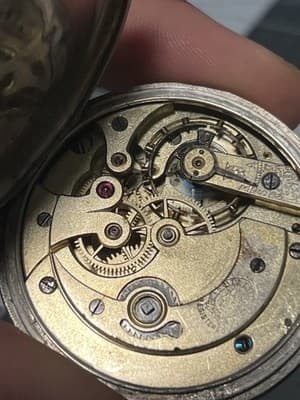 VTG Swiss Billodes Zenith Pocket Watch .800 Silver 15 Rubis Antique 1889 Expo - Thumbnail 12